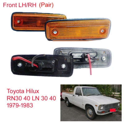 Side Marker Light Lamp LH RH Fits Toyota Hilux RN30 40 LN 30 40 Pickup 1979 1983 - Image 1 of 4