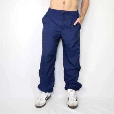 Pantalones de salón Christian Dior Monsieur Jogger de colección años 80 cremallera tobillo azul marino talla XL Foto 1 de 4