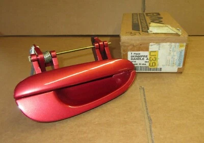 Mopar KR66PRE right rear door handle 1994-1997 Dodge Neon Strawberry Red, NOS - Image 1 of 2