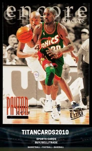 Gary Payton 1995-96 Fleer Ultra Encore Seattle SuperSonics #329 - Picture 1 of 2