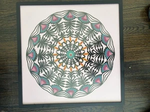 Antique Polish Paper Cuts Framed - Picture 1 of 7