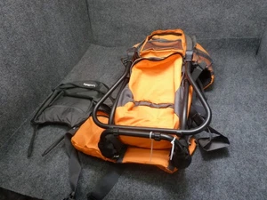 LuvdBaby PREMIUM BABY TODDLER BACKPACK CARRIER HIKING TRAVEL ORANGE - Picture 1 of 4