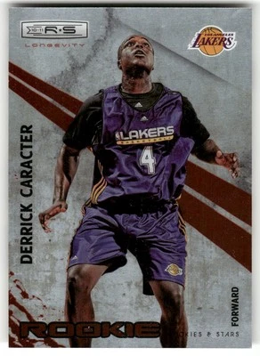 2010-11 Panini Rookies & Stars Longevity #130 Derrick Caracter Ruby #/250 - Image 1 of 2