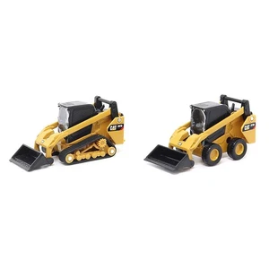 Diecast Masters 1/64 Caterpillar 272D2 Skid Steer 297D2 Track Loader Set 84647 - Picture 1 of 8