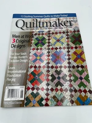 Quiltmaker Magazine Quilting May/June 2015 13 Designs w/Uncut Patterns - Image 1 of 4