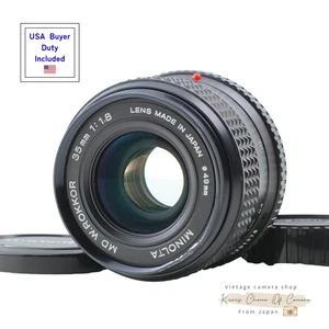 [Exc+5] Minolta MD W.Rokkor 35mm f/1.8 Wide Angle MF Lens From JAPAN - Picture 1 of 11