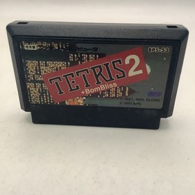 Tetris 2 + Bombliss Nintendo Famicom Japanese,game Only