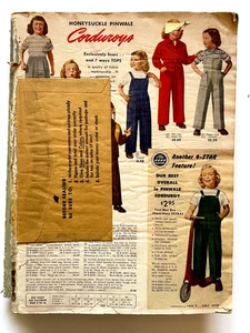 Vintage Sears & ROEBUCK Fall & Winter 1951 Catalog - Picture 1 of 10
