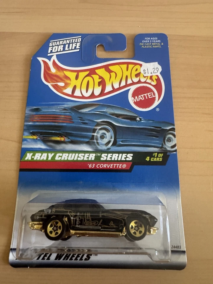 Hot Wheels 63 Corvette #1 of 4 Cars #1114 X-Ray Cruiser S45 - Image 1 of 2