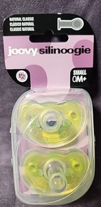 Joovy Silinoogie Small Baby Pacifier Lime 0M+ New in Package Sealed - Picture 1 of 2