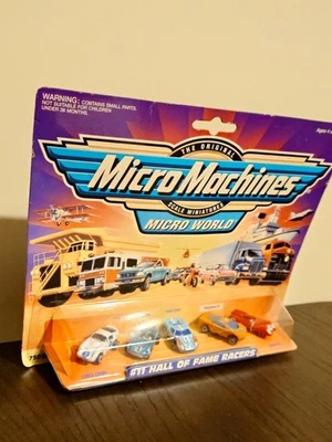 Micro Machines, 1995 Galoob, #11 Hall Of Fame Racers Unopened Ford GT40 McLaren  - Image 1 of 4