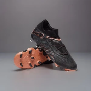 Puma Future 7 Ultimate FG/AG Soccer Cleats Professional 8.5 Black-Copper Eclipse - Picture 1 of 10