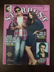 INDIA FILM MAGAZINE: STARDUST MAR 2014 ALIA, SUSHANT RAJPUT, SALMAN, BIPASHA, ZE - Picture 1 of 23
