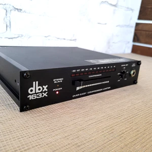 DBX 163X OverEasy Compressor Limiter Vintage 1U Rackmount Analog - Picture 1 of 11