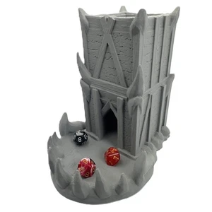 Goblin Themed Dice Tower for D&D, TTRPG, Tabletop Game Accessories - Foto 1 di 7