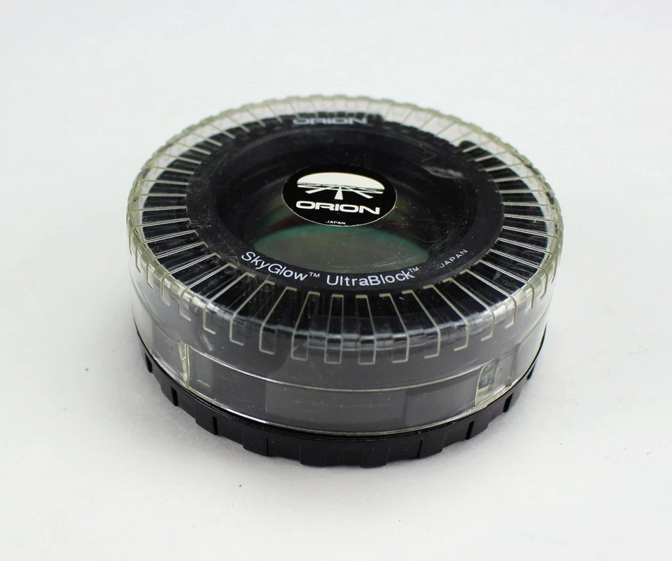 Orion Skyglow UltraBlock Filter Telescope SCT mount Eyepiece Filter  - Image 1 of 4