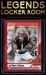 Donruss #95 Ja'Marr Chase 2024 prueba de prensa roja - Imagen 1 de 2