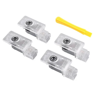 4PCS LED Puddle Lights Courtesy Projector for Cadillac CT5 CT6 XT4 XT5 XT6 XTS - Image 1 of 4