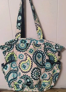 Thirty-one Retro Metro Tasche blau grün Paisley - Bild 1 von 7