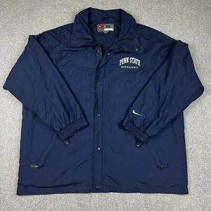 Penn State Basketball Nike Team Issued Full Zip Jacket Men’s XLT STITCHED NCAA - Picture 1 of 16