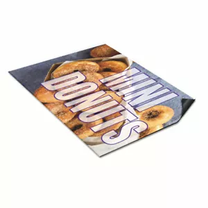 Car Magnet Set of 2 Mini Donuts Outdoor Advertising Printing A Industrial Sign - Picture 1 of 7