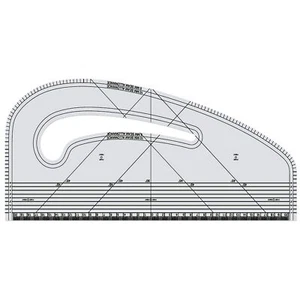 Pattern Master Fashion Tailoring Sewing Tool Scale - Picture 1 of 2