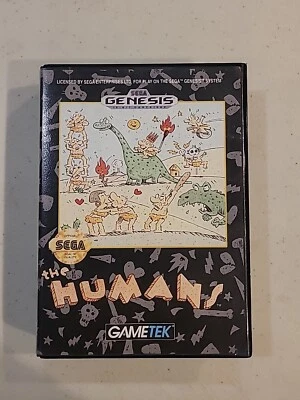 Humans (Sega Genesis, 1992) No Manual  - Image 1 of 4