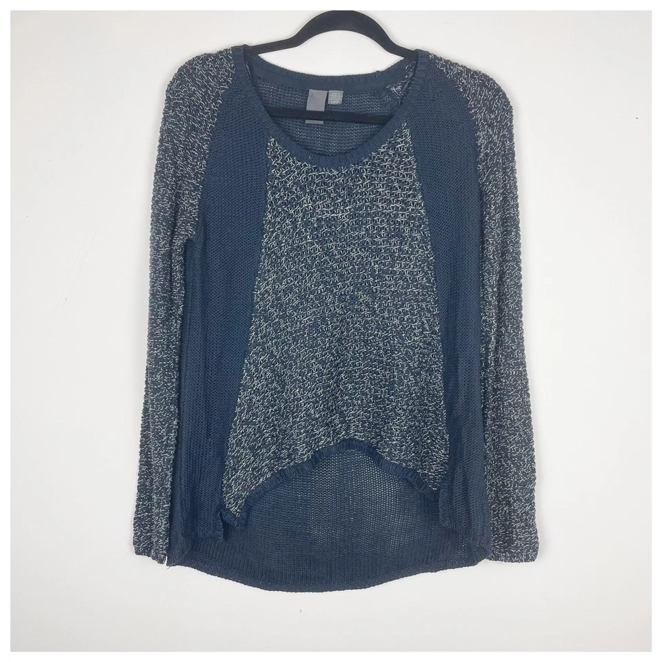 Suéter Quinn Azul Marino Suelto Red Manga Larga Jersey Pequeño Foto 1 de 4