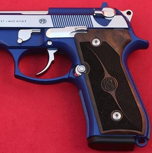 KSD Brand Beretta 92FS, 92A1, 92G, 92D, 96, M9, Compatible Walnut Grip - Picture 1 of 2