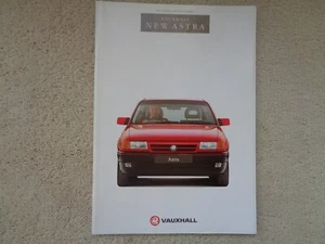 Vauxhall Astra (Incl. GSi/SRi/Si/GLS/CD/LS/Merit) - Brochure - 1991 - Mint - Picture 1 of 21