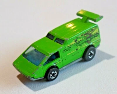 Spoiler deportivo Hot Wheels versión 1977 dos ventanas traseras pequeñas Hong Kong 9515 Foto 1 de 4