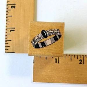 Hero Arts Rubber Stamps - Wedding Ring - NEW - Picture 1 of 2