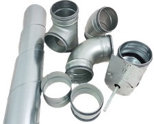 Tubo piegato arco capezzolo manicotto colletto filtro a T pezzo da 100 a 315