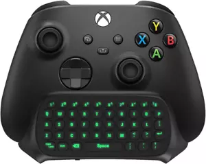 Green Backlight Keyboard for Xbox One, Xbox Series X/S,Wireless Chatpad Message - Picture 1 of 12