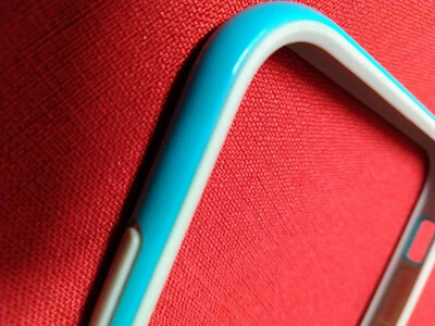 iPhone 6 Cornice protettiva per Apple IN PVC RIGIDO TURCHESE antiurto tipo cover - Immagine 1 di 4