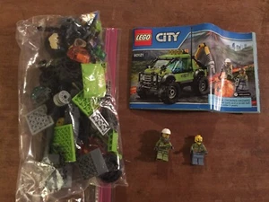 LEGO CITY - CAMIÓN DE EXPLORACIÓN VOLCÁNICA - 60121 - 100% COMPLETO - Imagen 1 de 6