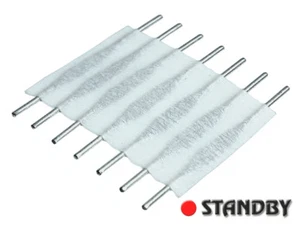 3pcs FLEXSTRIP Jumpers 2,54mm/12,70mm/7 Contacts, 3A, 125`C, T&B FSN-2.5A-7 - Imagen 1 de 1