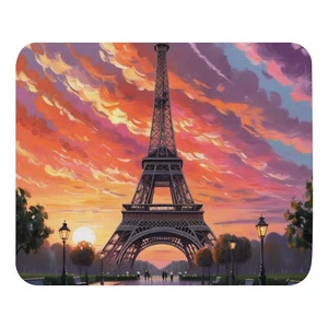 Paris Eiffel Tower Mouse Pad - Picture 1 of 1