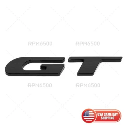 17-22 Dodge Durango Trunk Decklid Gloss Black GT Emblem Badge Nameplate Mopar  - Image 1 of 3