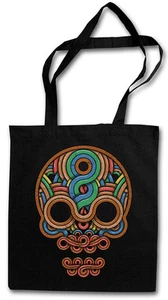 INCA SKULL TASCHE STOFFTASCHE Inka Mayans Maya Aztecs Azteken American Indians - Bild 1 von 1