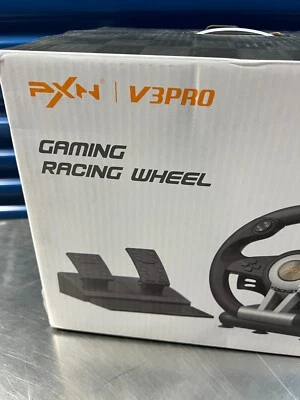 PC Racing Wheel, V3 Pro 180 Degree Universal Usb Car Sim Race Steering Wheel - Image 1 of 4