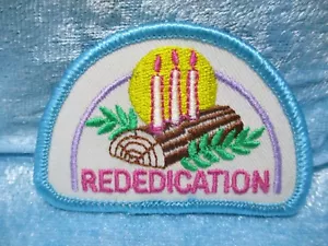 Girl Scout Rededication Patch - Imagen 1 de 1