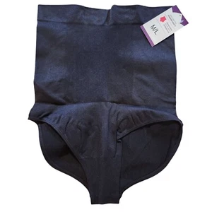 Mutandine Shapermint Empetua donna taglia M/L vita alta nero senza cuciture nuove - Foto 1 di 8