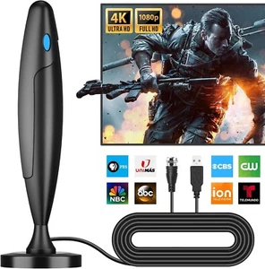 TV Antenna for Smart TV Indoor Outdoor, Long Range Reception HD Digital TV - Picture 1 of 7