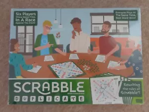scrabble duplicate board game new & sealed - Picture 1 of 4