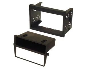 Porsche Boxster 986 Double Din Stereo Fitting Kit and heater AC relocation panel - Picture 1 of 1