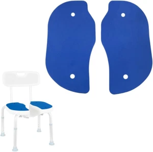 U-Shaped Shower Chair Seat Mat Sets - Bath Bench Non-Slip Cushion EVA Foam Pad w - Picture 1 of 5