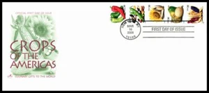 2006 Crops of the Americas Sc 4012a coil 39c strip of 5 with ArtCraft cachet (18 - Picture 1 of 1