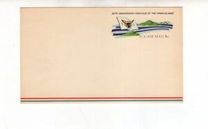 US. UXC6. 6c. Virgin Islands & Territorial Flag. Airmail Postal Cards. MNH. 1967 - Picture 1 of 3