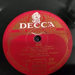 Bing Crosby - Baia / You Belong To My Heart 78 rpm VG+ - Picture 1 of 2
